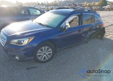 2015 Subaru Outback 2.5I Premium z USA, uszkodzony, nr VIN 4S4BSBDC1F3251728